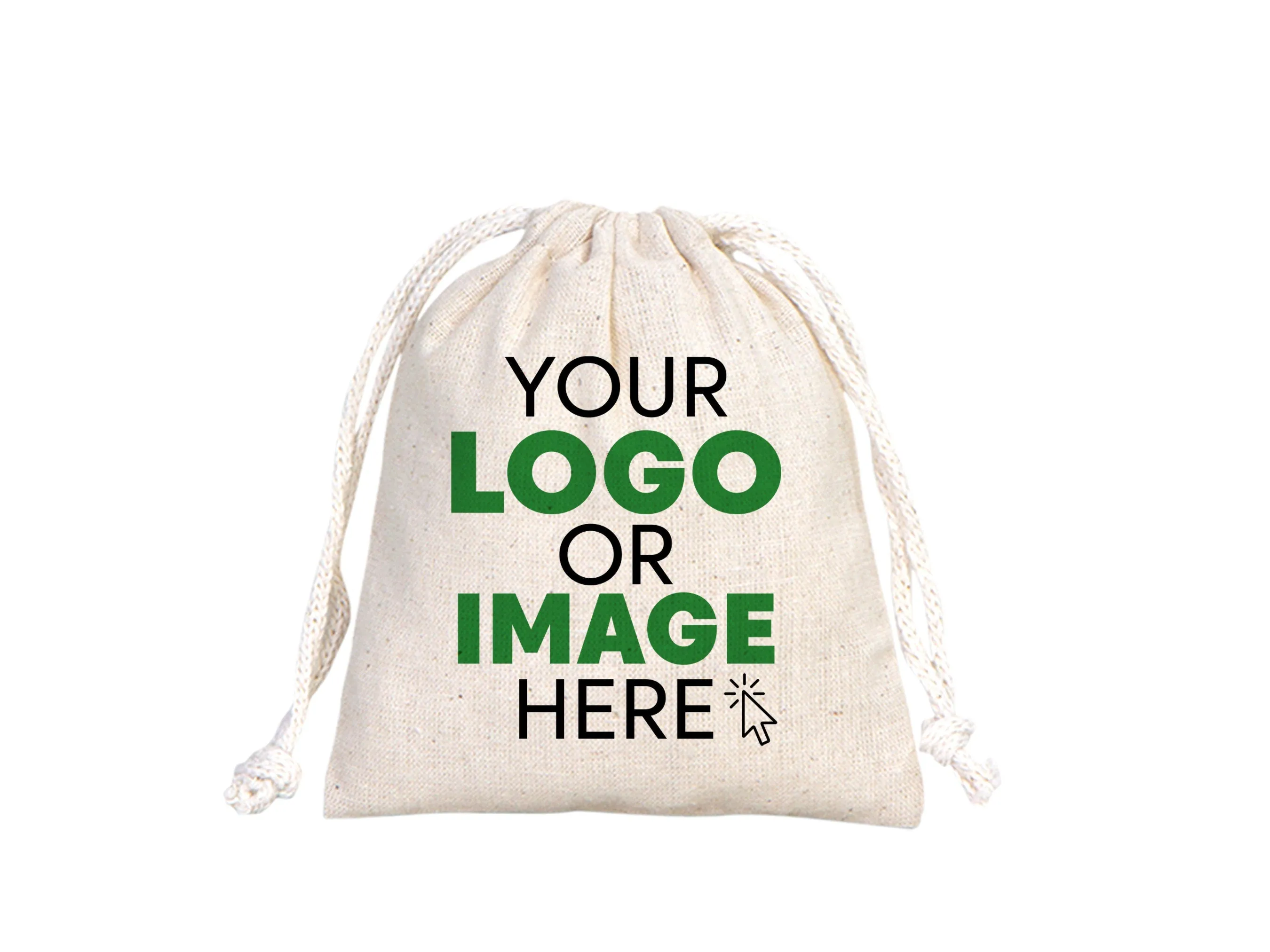 Custom Muslin Bags - 4"W x 5"H (10 x 13 cm)  Organic Cotton Favor Bags -   Wedding Favor Drawstring Bags - Jewelry - Gift - Produce - Packing Bags