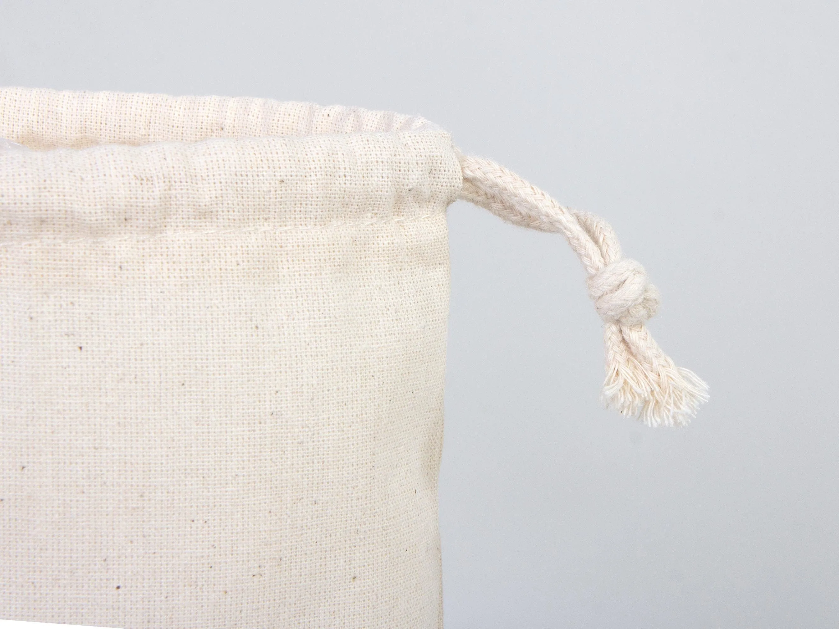 Custom Muslin Bags - 4"W x 5"H (10 x 13 cm)  Organic Cotton Favor Bags -   Wedding Favor Drawstring Bags - Jewelry - Gift - Produce - Packing Bags