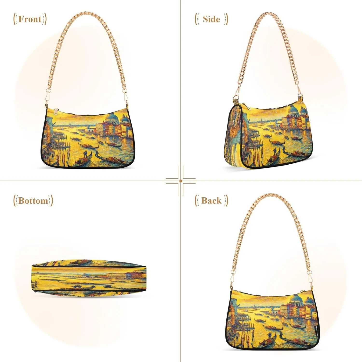 Cute Cartoon Frog Big Eyes Purse with Zipper, Trendy Bags for Women