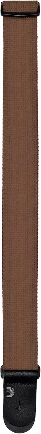D'Addario 50MM Cotton Strap Brown (50CT04)