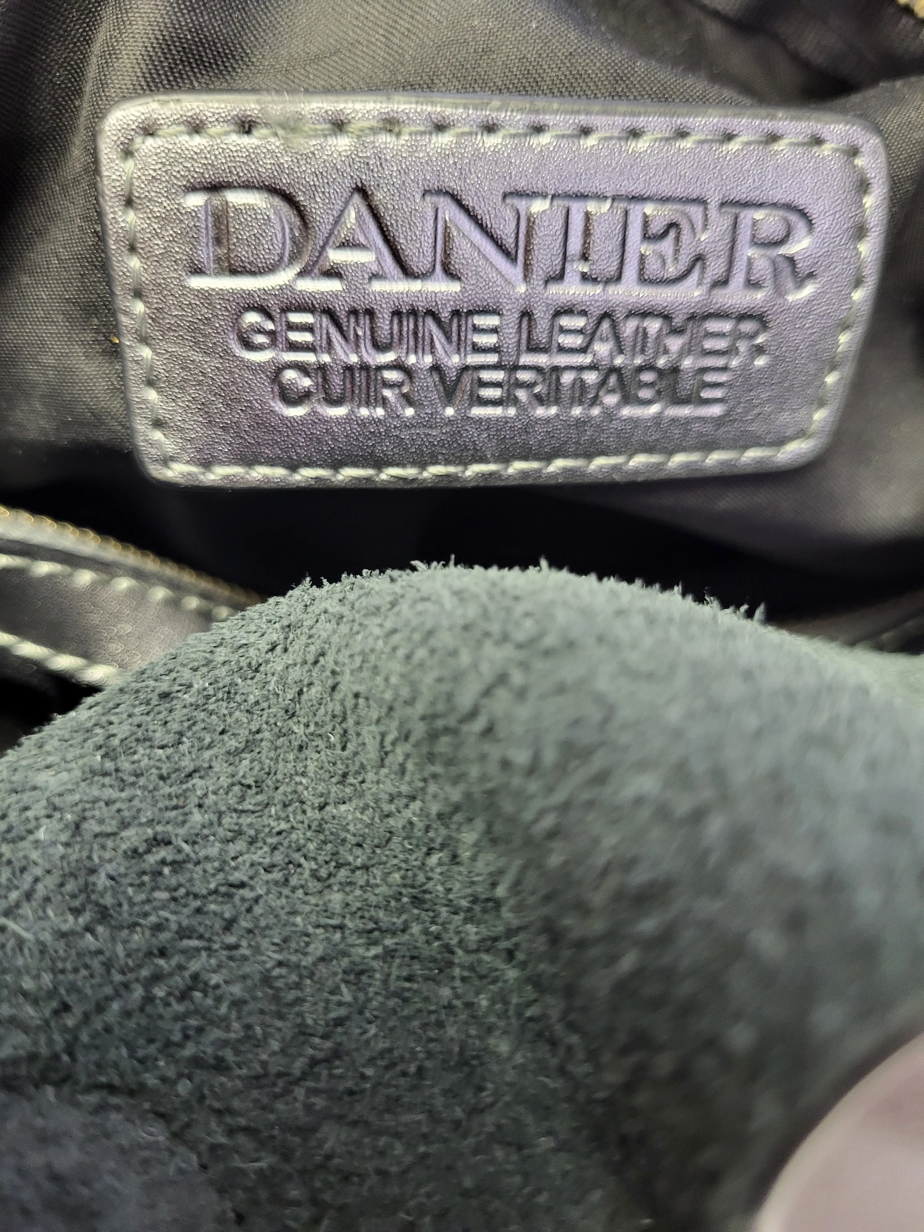 Danier Metallic Silver Bag