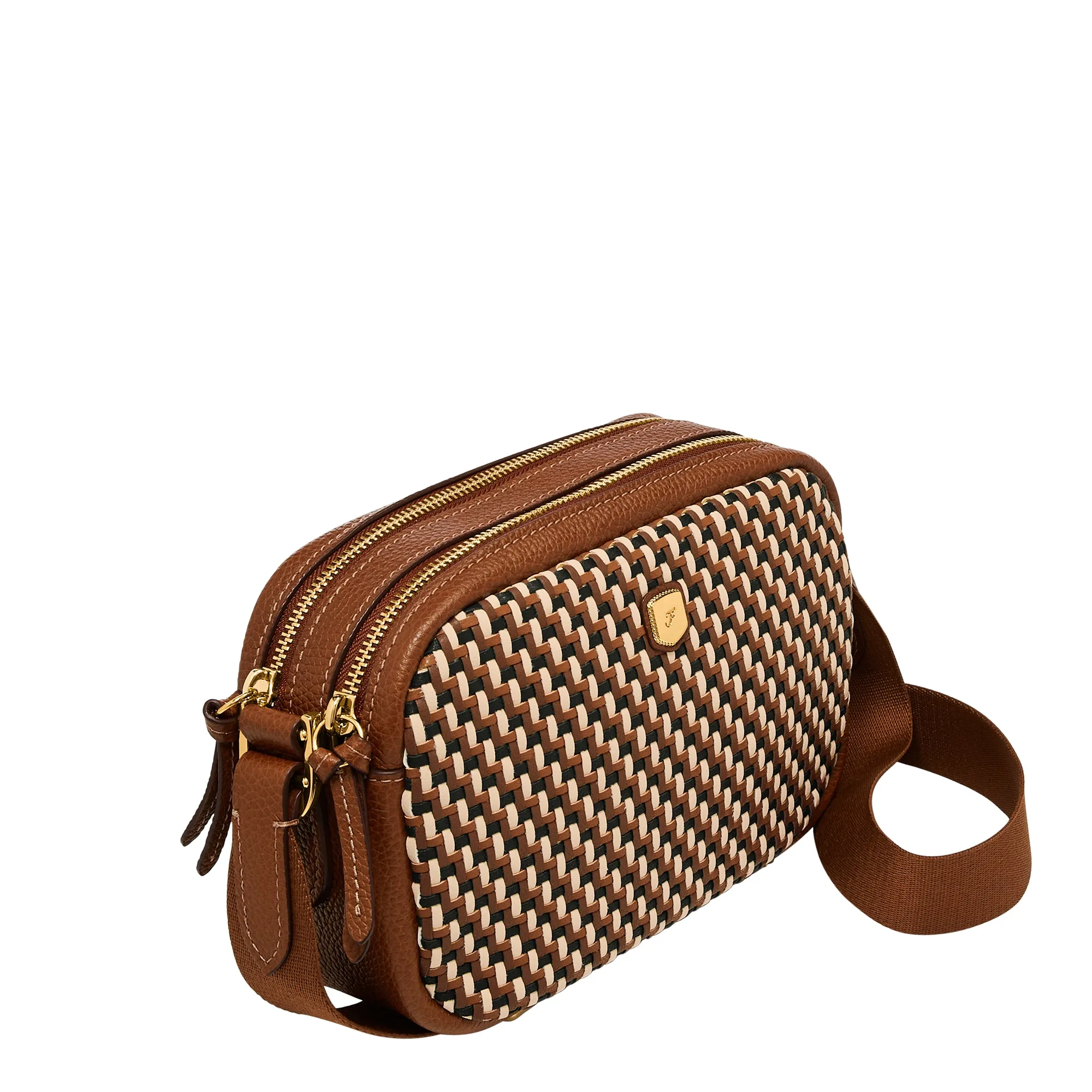 Danni Leather Crossbody Bag