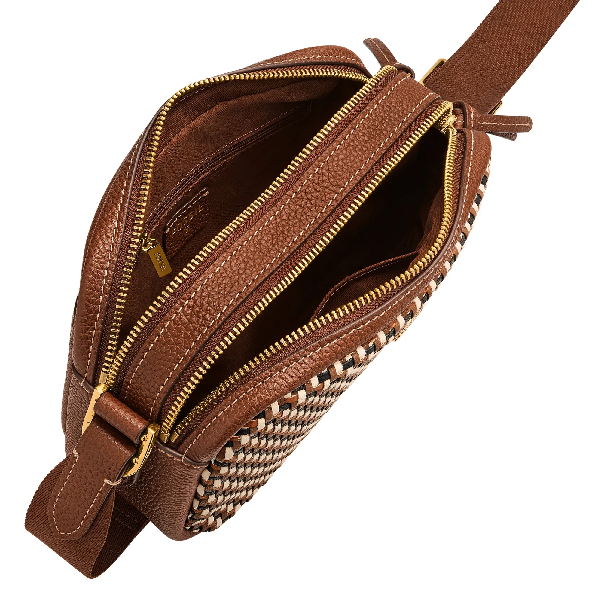 Danni Leather Crossbody Bag