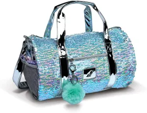 Danz N Motion IRIDESCENT DUFFLE Sequin Mesh