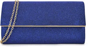 Dasein Women's Evening Bag Glitter Clutch Wedding Bridal Purse Sparkle Cocktail Party Prom Handbag