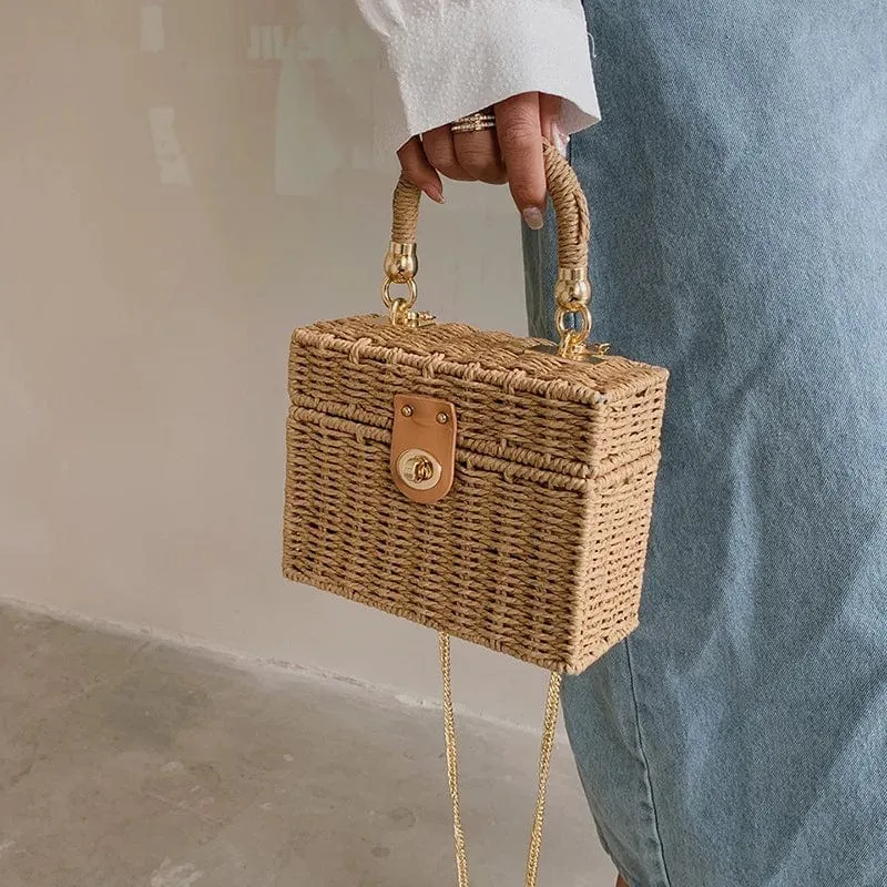Designer Rattan Bag