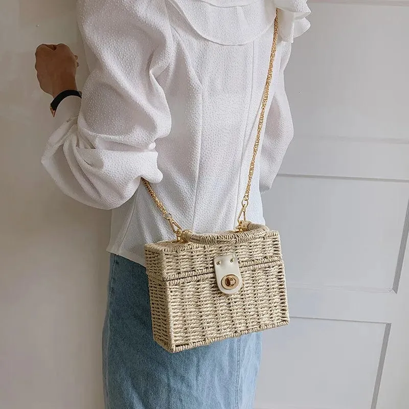 Designer Rattan Bag