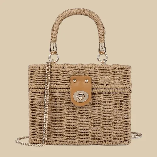Designer Rattan Bag