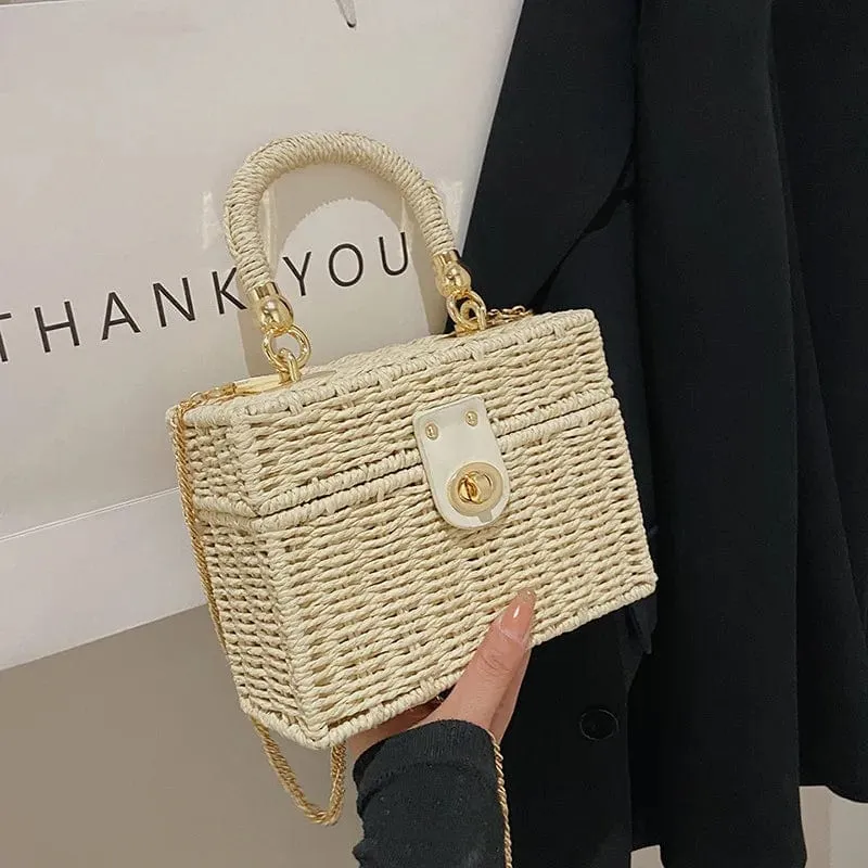 Designer Rattan Bag