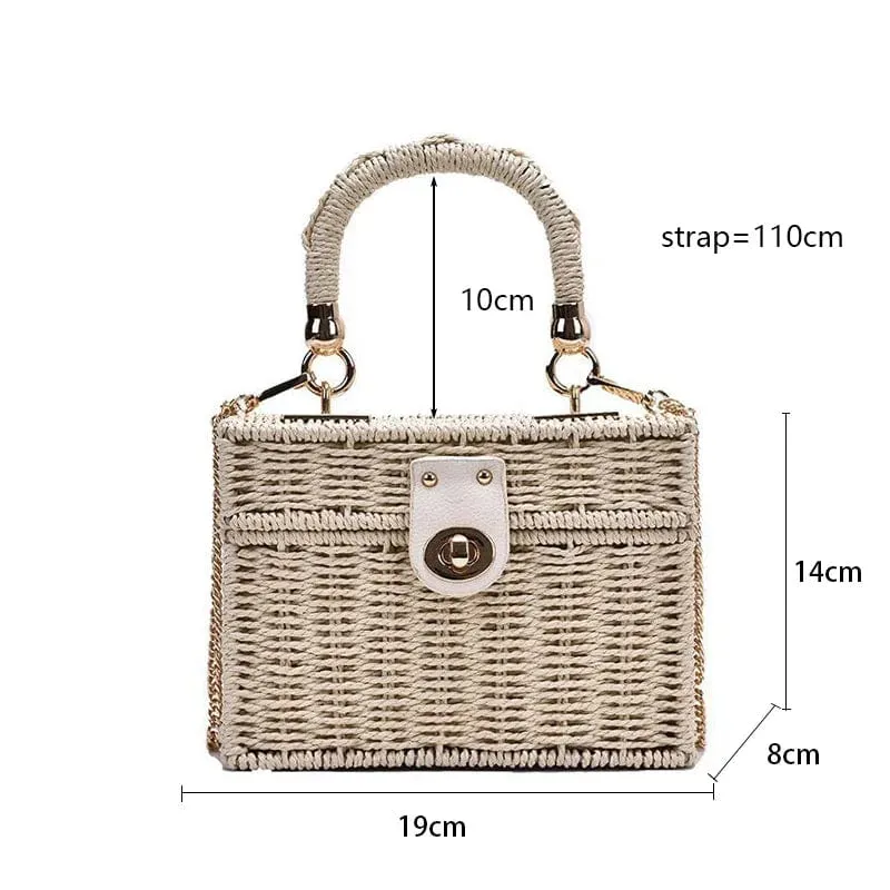 Designer Rattan Bag