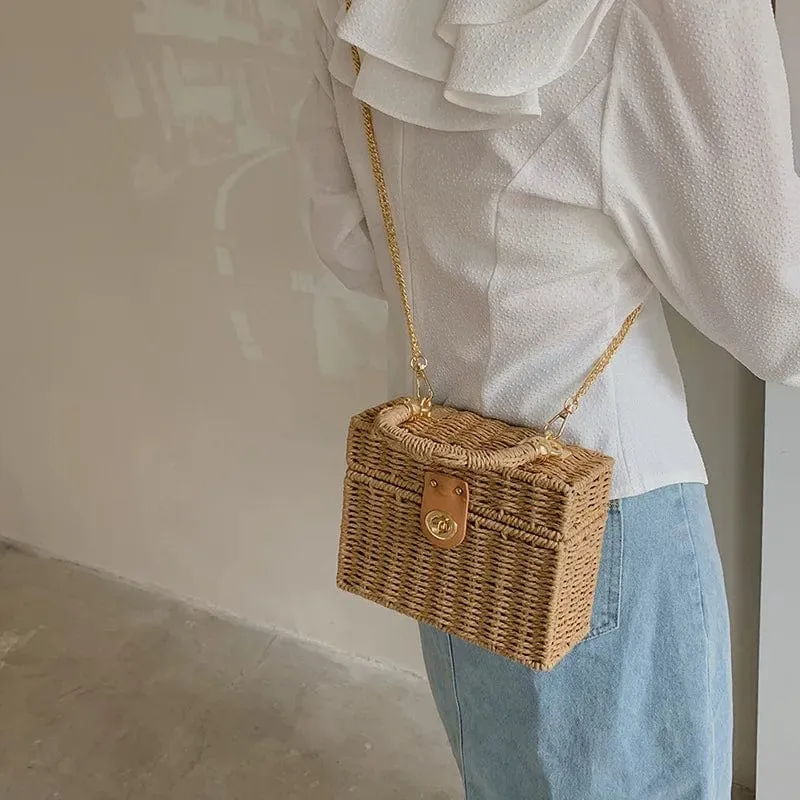 Designer Rattan Bag