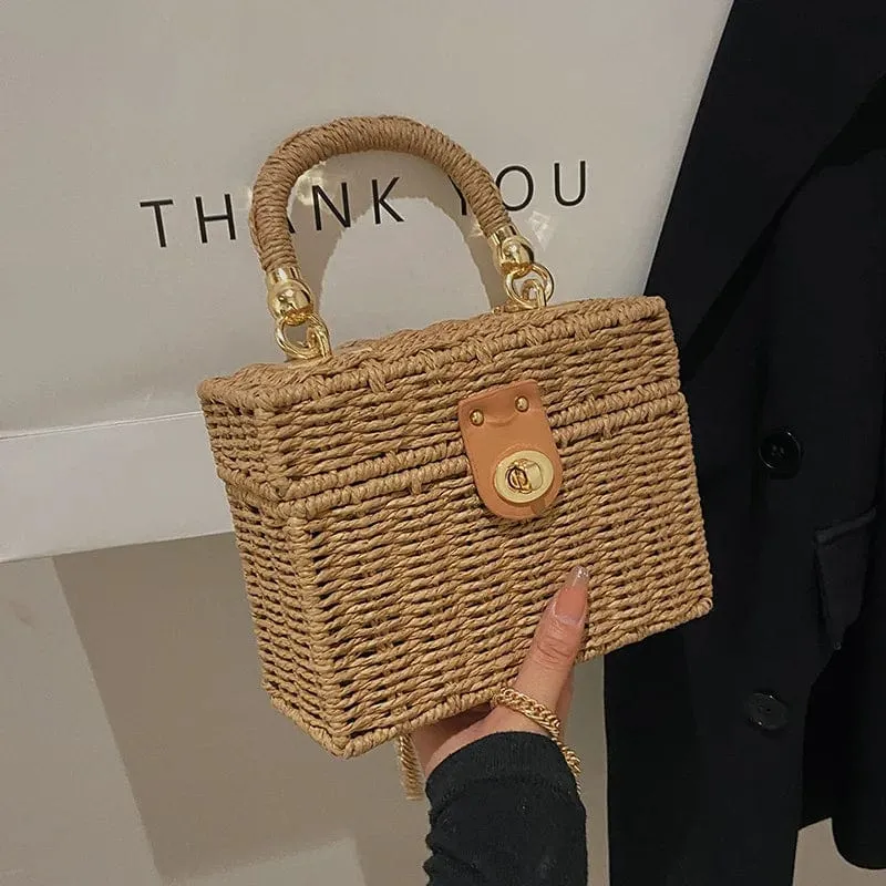 Designer Rattan Bag