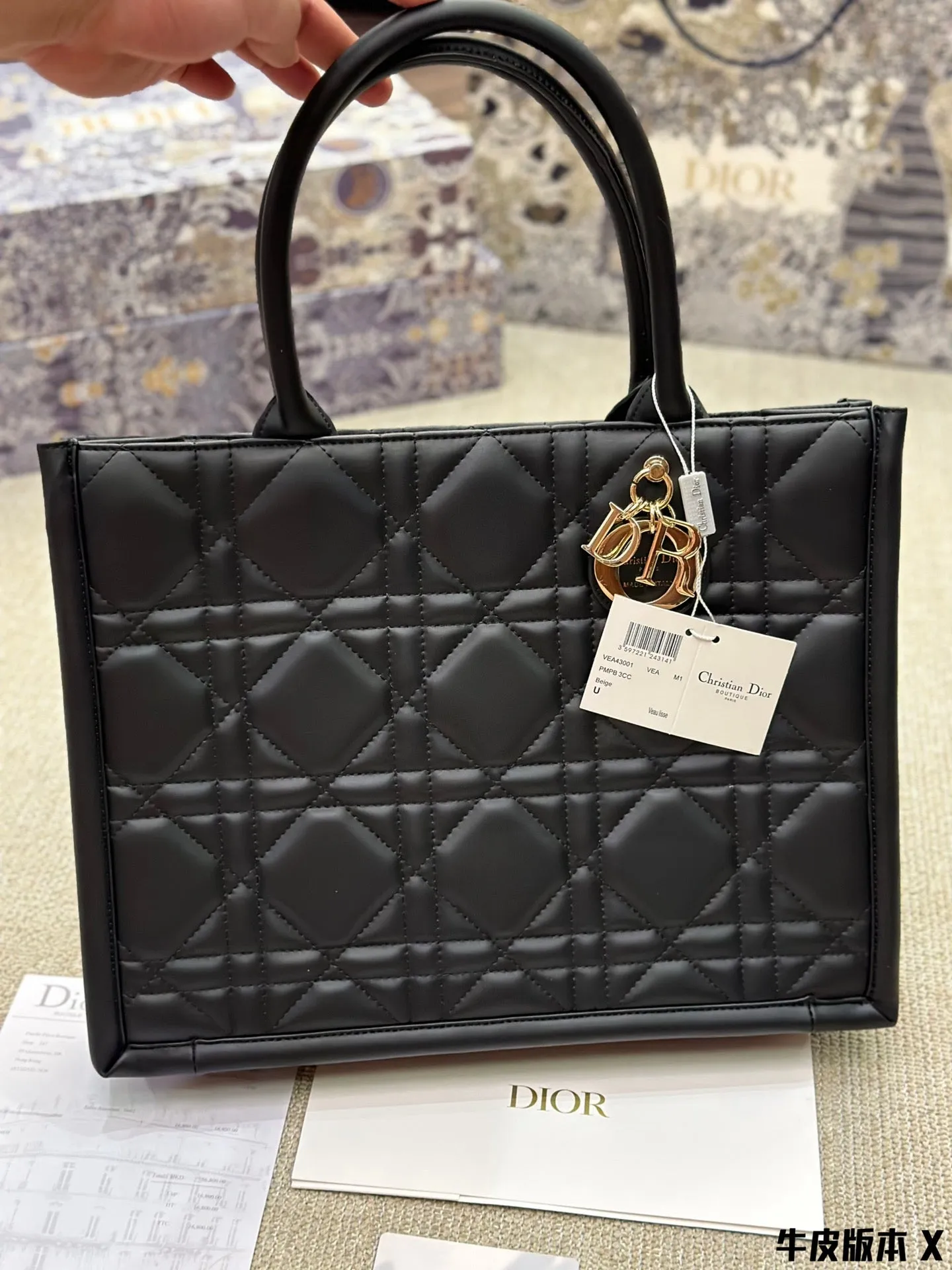 Dior black handbag shoulder bag crossbody bag