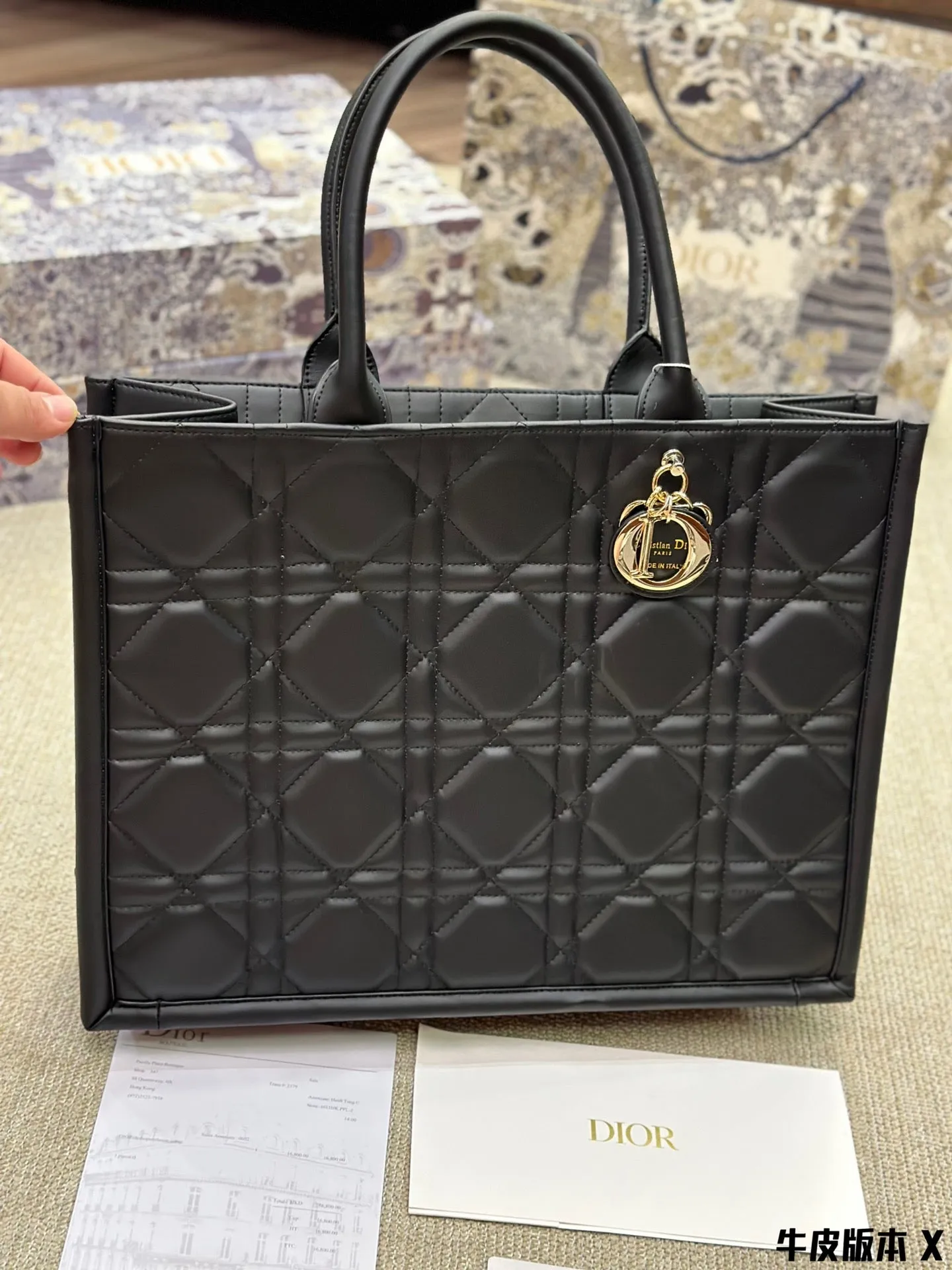 Dior black handbag shoulder bag crossbody bag