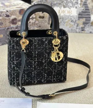 Dior tweed bag shoulder bag handbag crossbody bag
