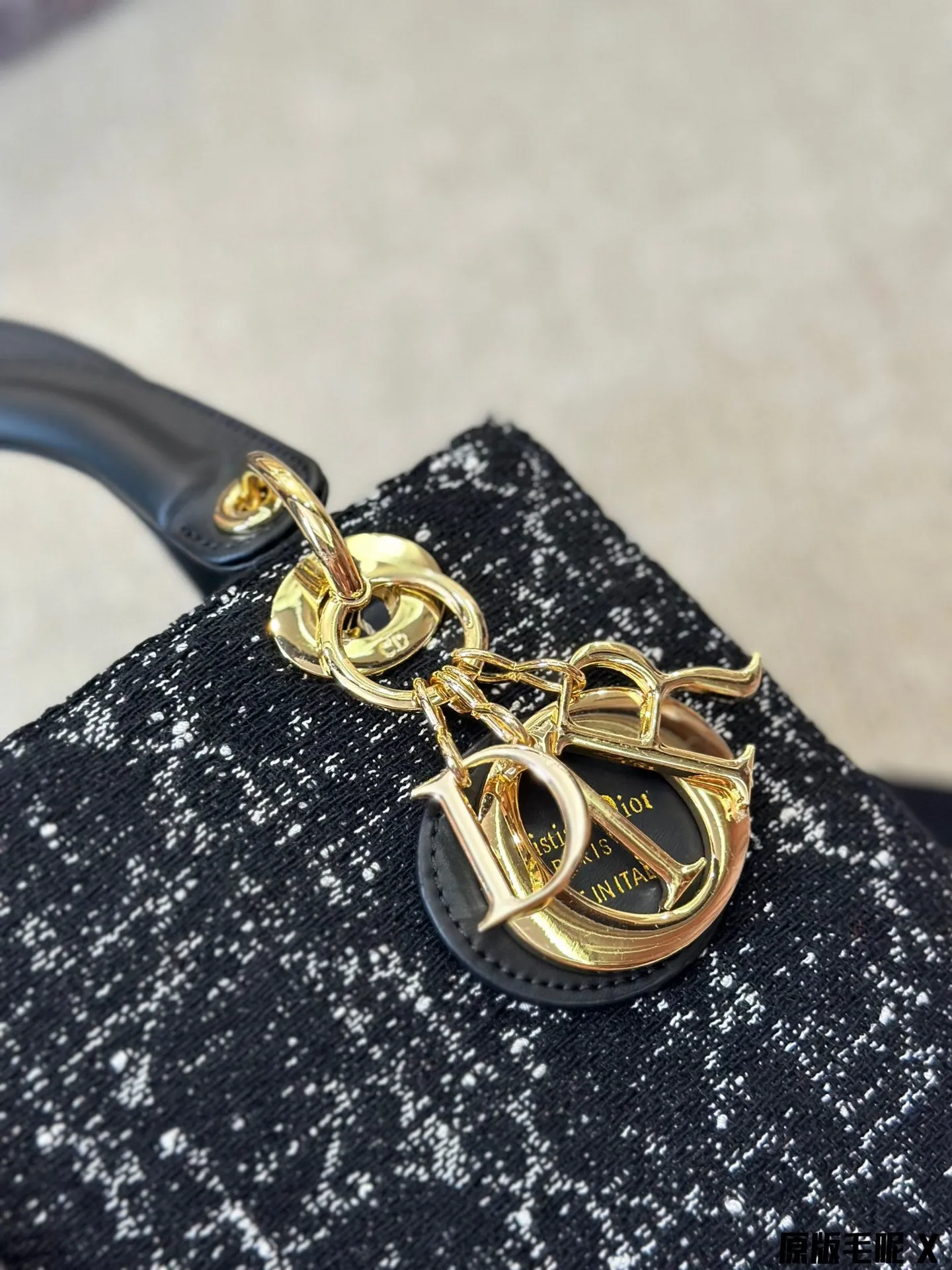 Dior tweed bag shoulder bag handbag crossbody bag