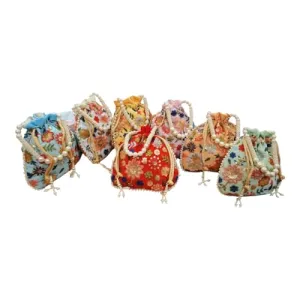 DMS RETAIL Potli Bags For Wedding Return Gifts For Women In Bulk, Ladies Return Gifts For Pooja Birthday Kitty Party Shagun Mehndi Sangeet Pack of (Pack of 6)