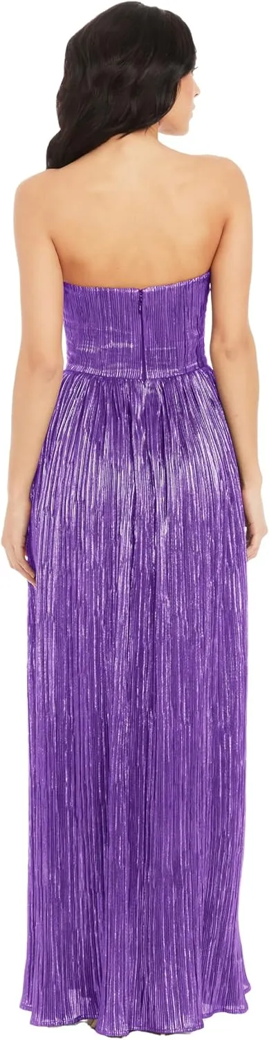 Dress the Population Women's Audrina Fit and Flare Midi Dress