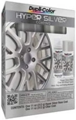 Dupli-Color VHT HSK100 Hyper Silver Wheel Kit