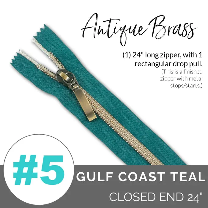 Emmaline 24" (#5) Closed Zippers