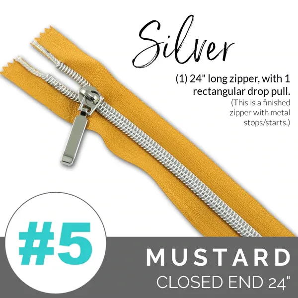 Emmaline 24" (#5) Closed Zippers