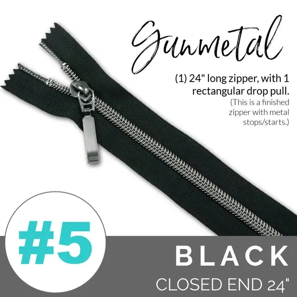 Emmaline 24" (#5) Closed Zippers