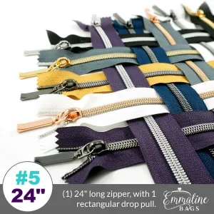 Emmaline 24" (#5) Closed Zippers