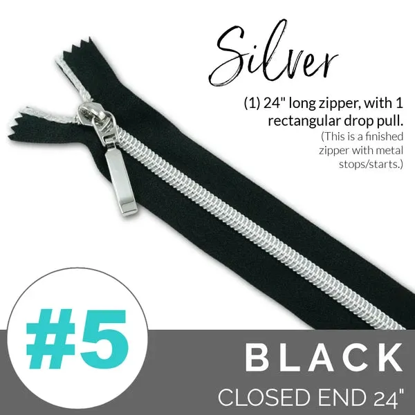 Emmaline 24" (#5) Closed Zippers