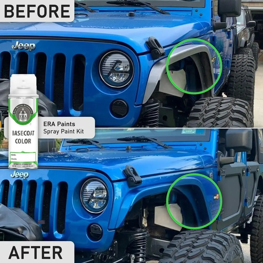 ERA Paints 8R9 - Oceanus Metallic for TOYOTA Exact Match Automotive Touch Up Paint Spray - 2K Pro Kit