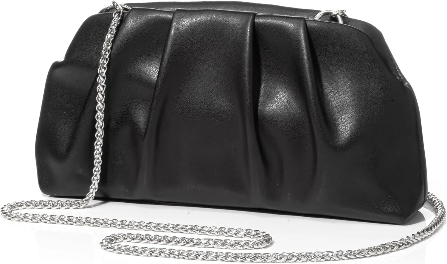 Evening Clutch Bag Solid Color Classic Bridesmaid Bag Bright Color Formal Handbag Suitable for Wedding/Prom/Black Tie Events