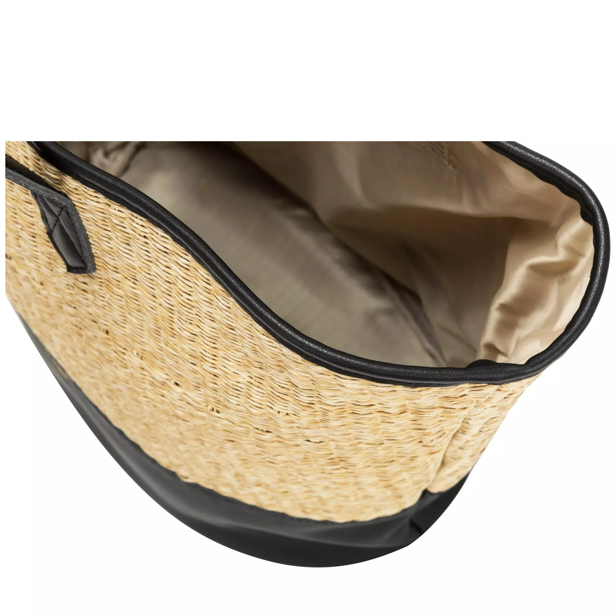 Every Other XL Soleil Rattan Tote Bag | Black