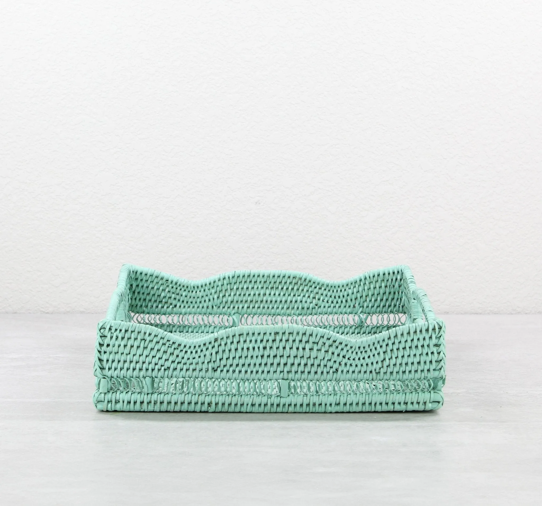 Exclusive Rattan Décor Collection: Perfect for Small Spaces-Sage Leaf
