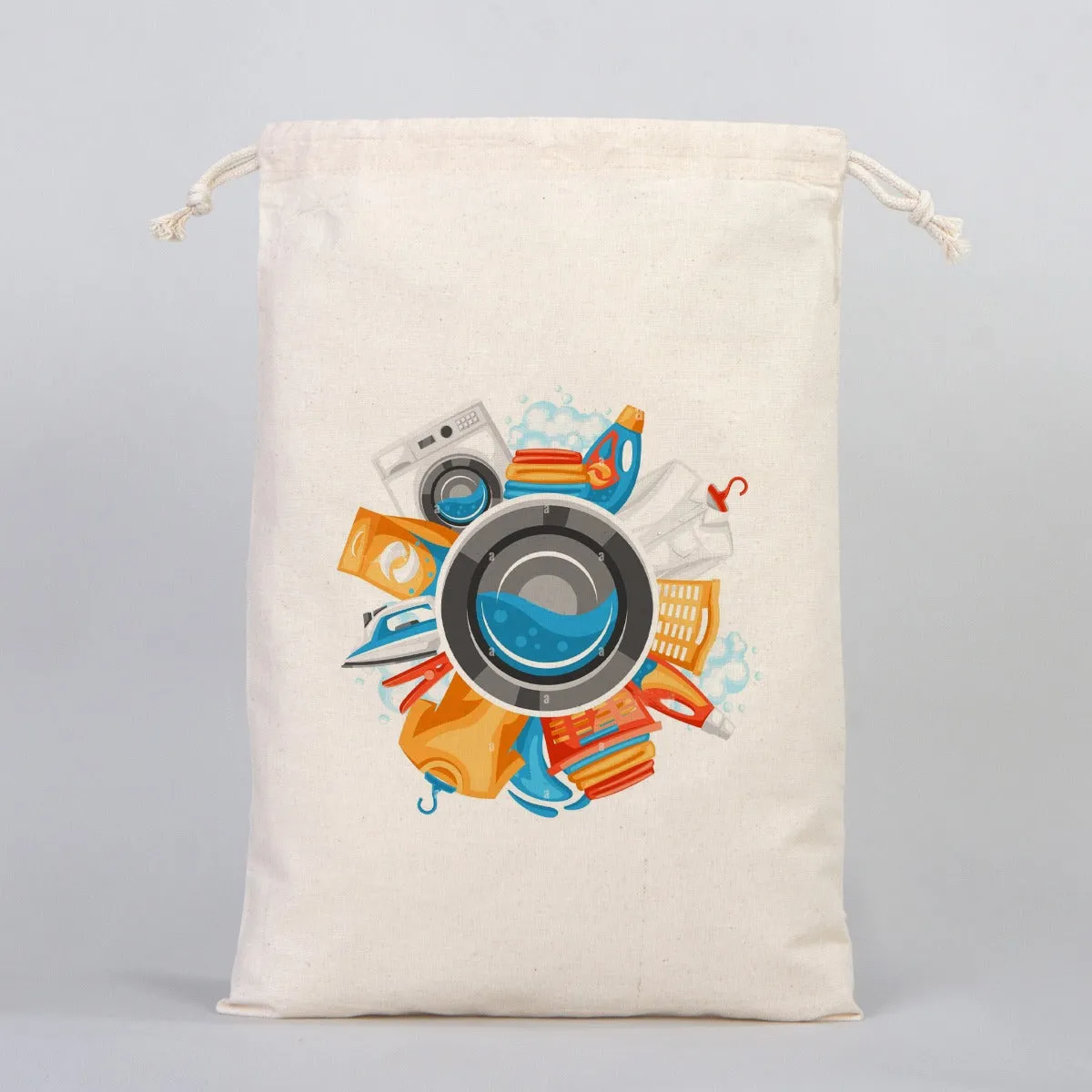 Fabric Pouch 12" W x 16" H (30 cm x 40 cm) -  (Customize)