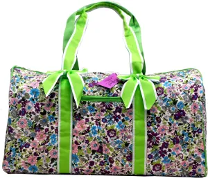 Fashionable Super Lightweight "Ori-Ori" Quilted Floral Carry-On Duffel Bag in 3 Patterns--BEST GIFT