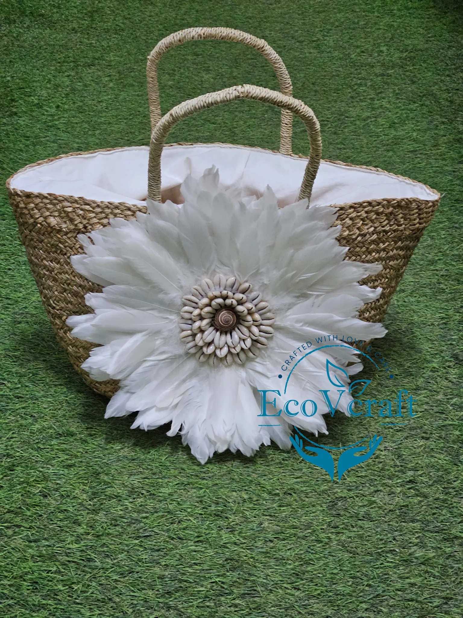 Feather Tote Bag