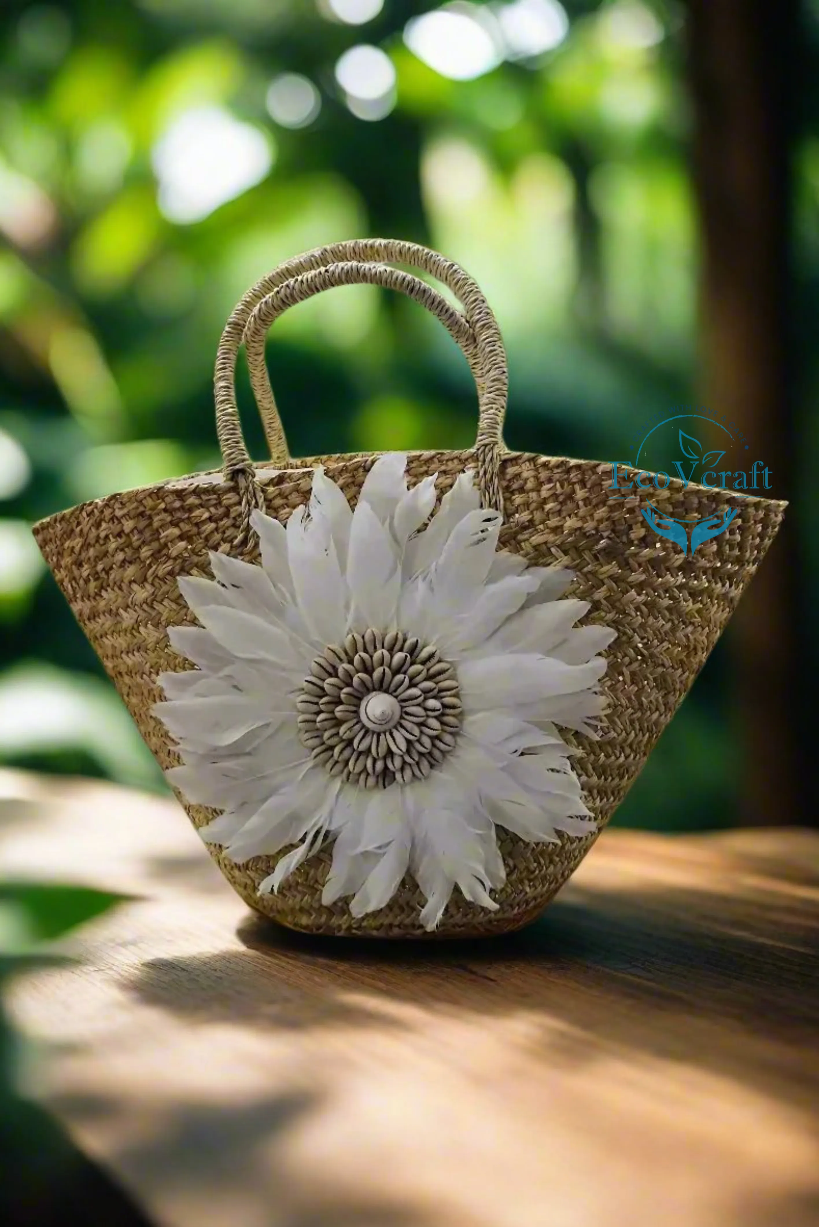 Feather Tote Bag