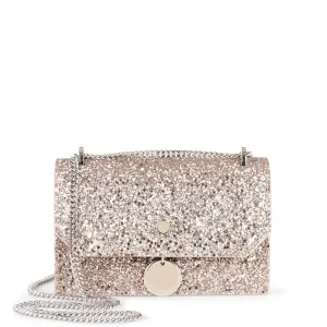 Finley ballet pink glitter mini bag