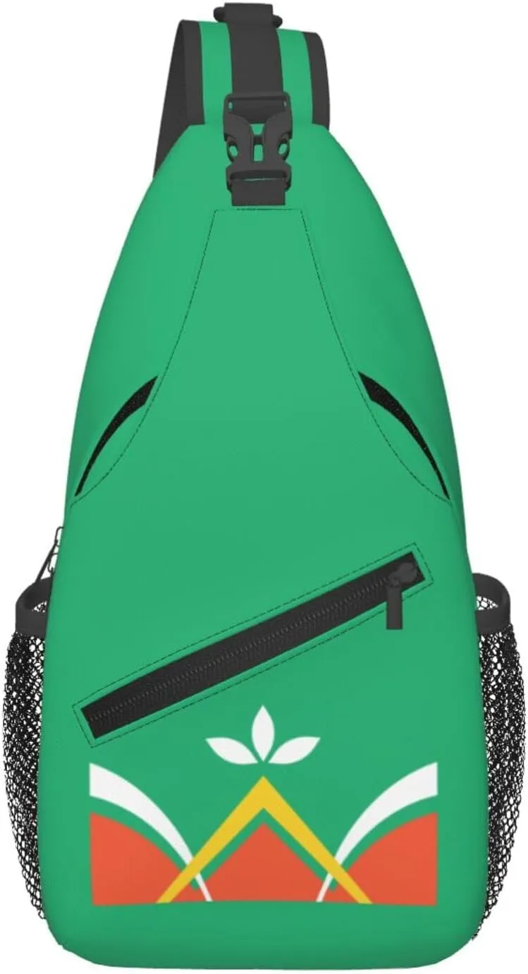 Flag Of Westwood, Cincinnati, Ohio Crossbody Bags For Women Men Chest Backpack Gym Shoulder Bag Travel Outdoor Sports Casual Crossbody Bags