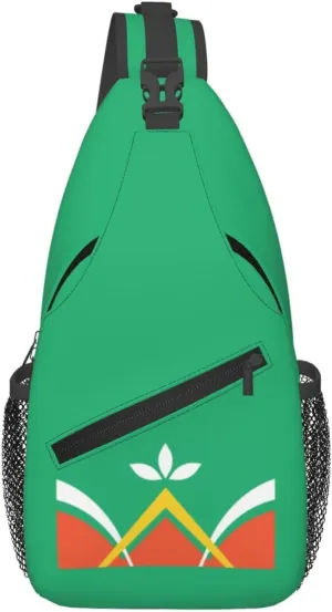 Flag Of Westwood, Cincinnati, Ohio Crossbody Bags For Women Men Chest Backpack Gym Shoulder Bag Travel Outdoor Sports Casual Crossbody Bags