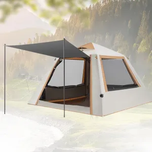 FORRTY Automatic Inflatable Tent Dome Camping Tent Level 7 Windproof,Suitable for 5-8 People,UPF50  Sun Protection,Level 4 Rain Cover,Portable Storage,No Installation Required