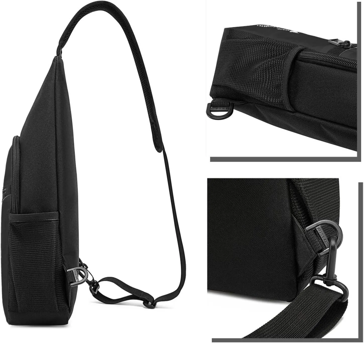 Fuck Schizophrenia Awareness Chest Pack Leisure Shoulder Crossbody Chest Bag