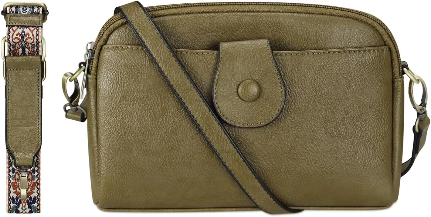 FUKUYIN Small Crossbody Bags for Women Vegan Leather Shoulder Purses Women's Crossbody Handbags