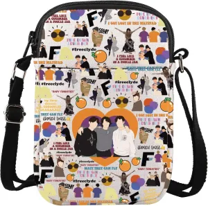 G2TUP Channel Videos Crossbody Bag Triplet Brothers Fans Gifts Team Orange Purple Blue Gifts Videos Maker Shoulder Bag