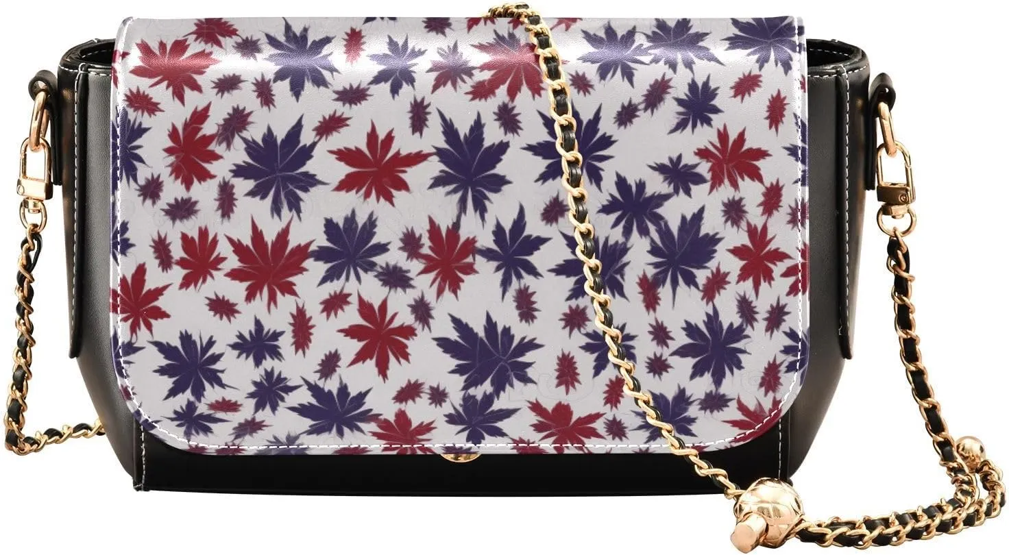 GAIGEO Mardi Gras Pattern Crossbody Leather Bags for Women, Leather Crossbody Bag, Womens Leather Crossbody Bags