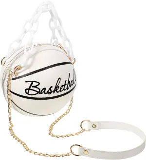 GALPADA Basketball Purse Cute Purses for Girls Crossbody Bag Basketball Handbag