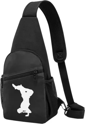 GERRIT Hip Hop Chest Pack Leisure Shoulder Crossbody Chest Bag
