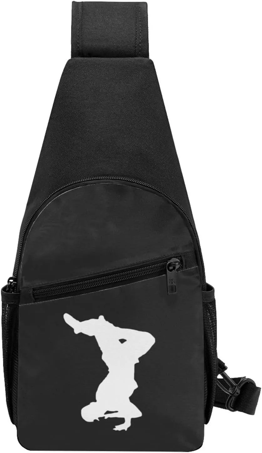 GERRIT Hip Hop Chest Pack Leisure Shoulder Crossbody Chest Bag