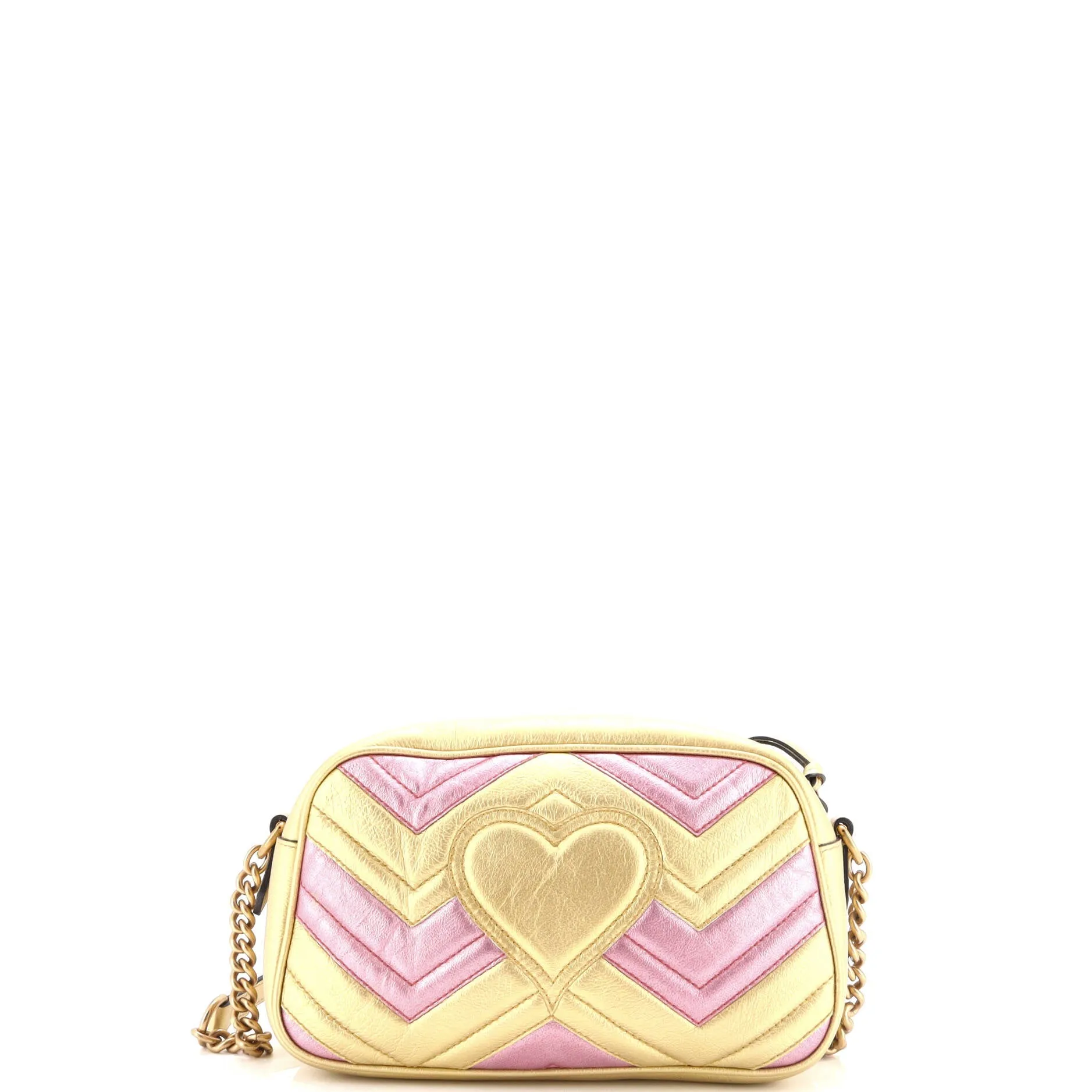 GG Marmont Shoulder Bag Matelasse Leather Small