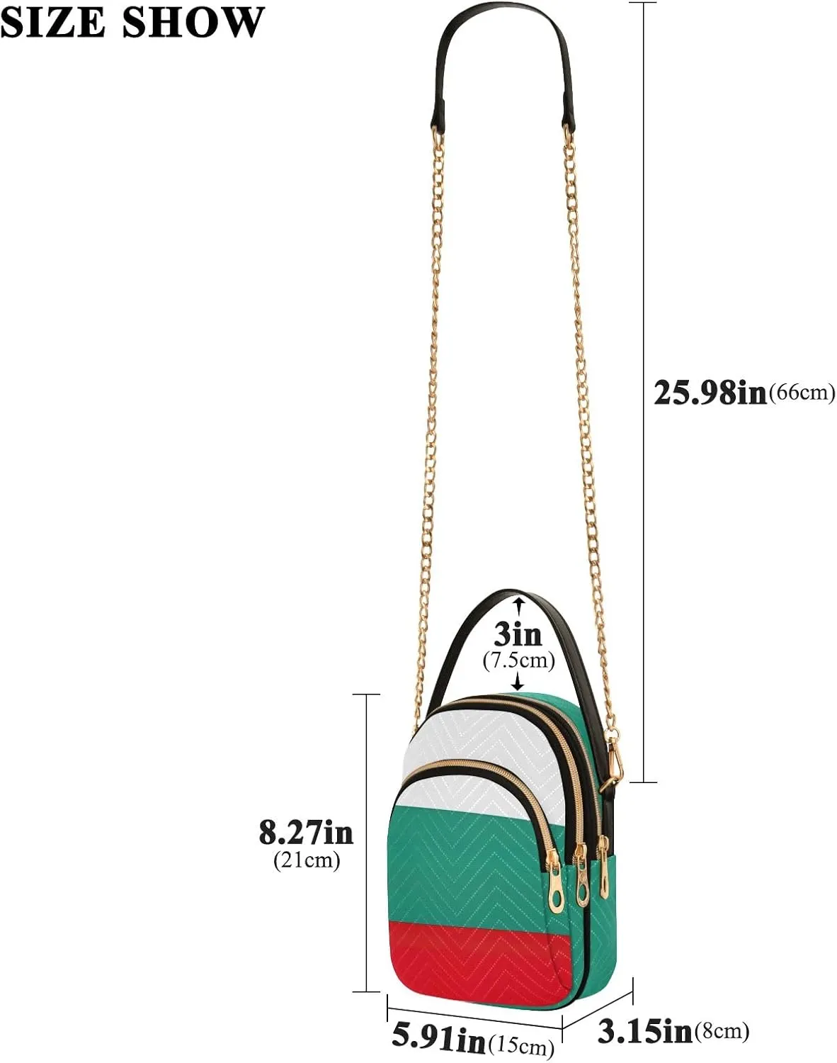 Ghana Flag Women Sling Bag Crossbody Cross Body Crossbody Bags for Women Small Crossbody Phone Bags for Women