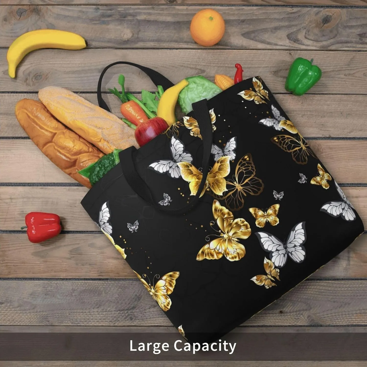 Gingerbread Cookies Print Fashion Tote Bag,Travel Handbag For Women, Hobo Bags, Work Shoulder Bags Crossbody Bag